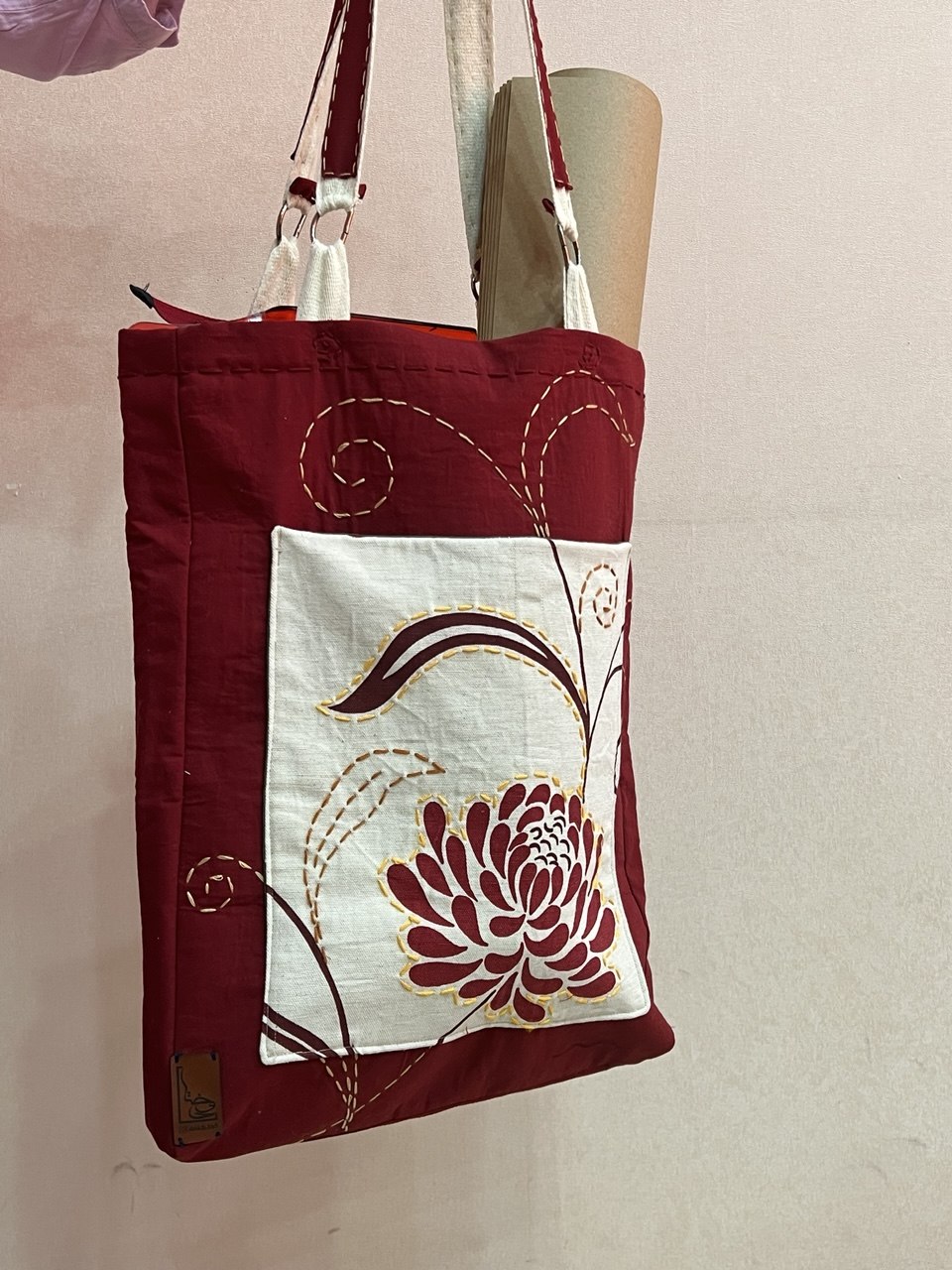کیف پارچه ای بزرگ مدل منیژه