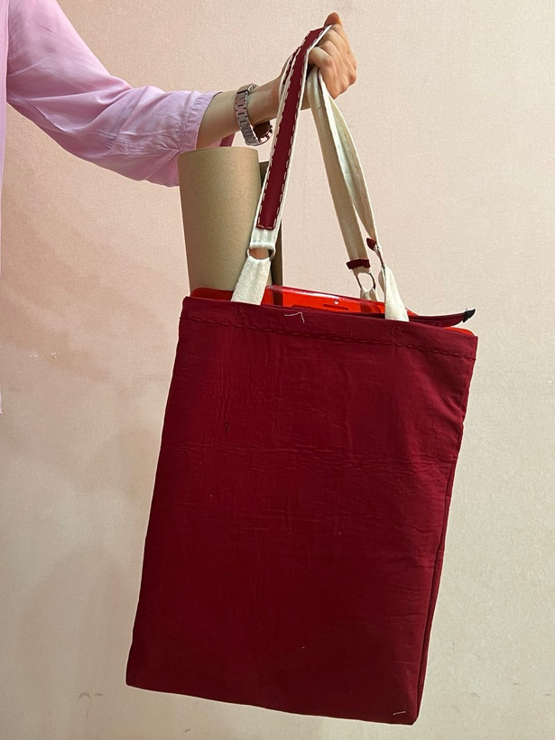 کیف پارچه ای بزرگ مدل منیژه